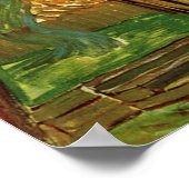 Garten des Heiligen-Paul-Krankenhauses von Vincent Poster (Ecke)