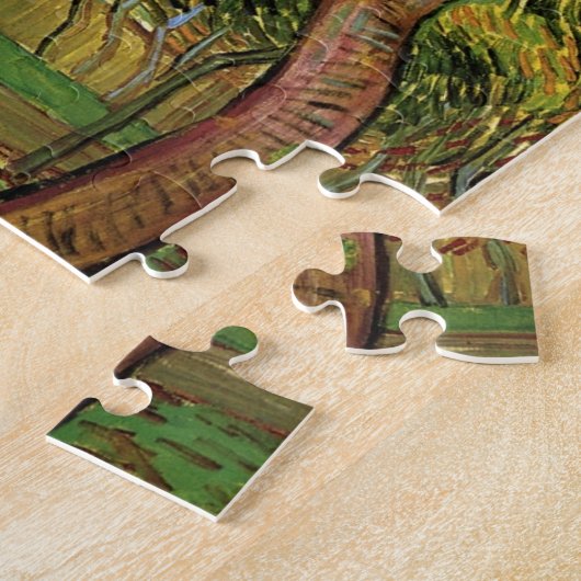 Garten des Heiligen-Paul-Krankenhauses von Vincent Puzzle (Seite)