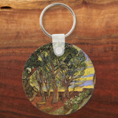 Garten des Heiligen-Paul-Krankenhauses von Vincent Schlüsselanhänger (Vorderseite)