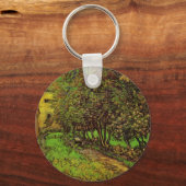 Garten des Heiligen-Paul-Krankenhauses von Vincent Schlüsselanhänger (Vorderseite)