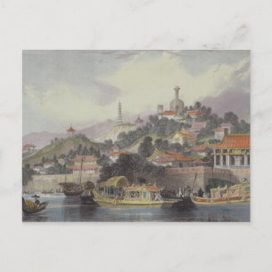 Garten des Kaiserpalastes, Peking, aus der China Postkarte