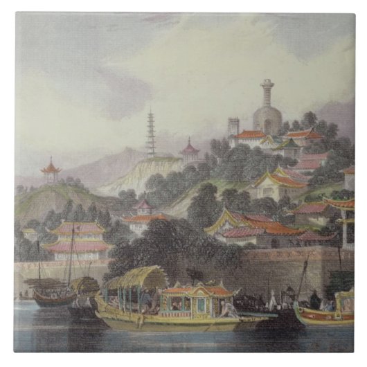 Garten des Kaiserpalastes, Peking, 'von der China Fliese (Vorderseite)