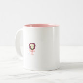 Garten des Lebens Zweifarbige Tasse (Vorderseite Links)