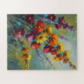 Garten des Lichts und der Farbe Puzzle (Horizontal)
