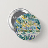 Garten des Malers am Heiligen Clair Button (Vorne & Hinten)