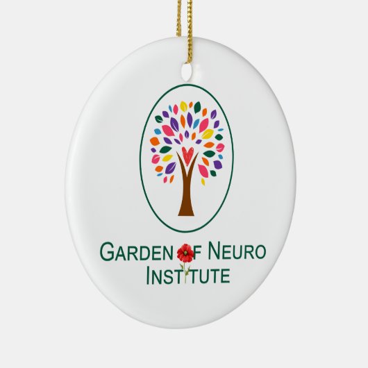 Garten des Neuroinstituts Keramik Ornament (Rechts)