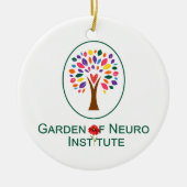 Garten des Neuroinstituts Keramik Ornament (Vorne)