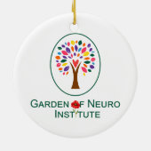 Garten des Neuroinstituts Keramik Ornament (Hinten)