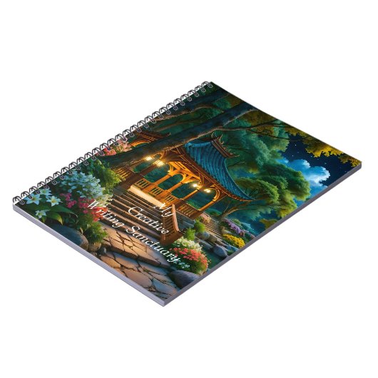 Garten des Quiet Night Notebook (1) Notizblock (Linke Seite)