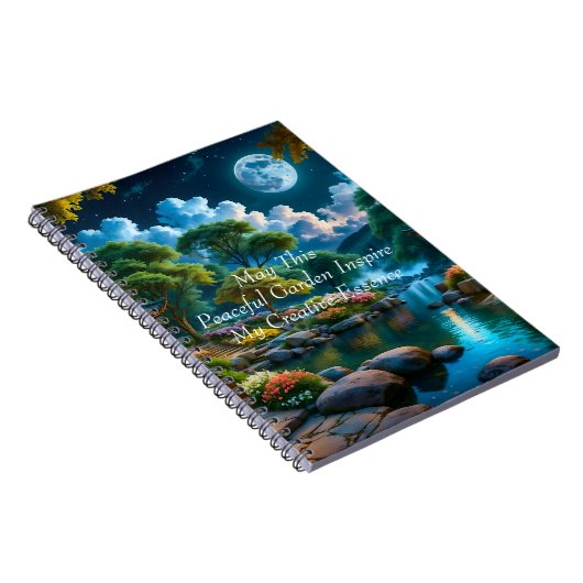 Garten des Quiet Night Notebook (2) Notizblock (Rechte Seite)