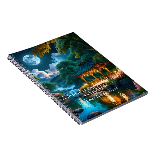 Garten des Quiet Night Notebook (3) Notizblock (Rechte Seite)