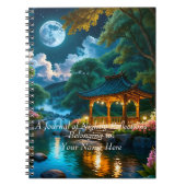 Garten des Quiet Night Notebook (3) Notizblock (Vorderseite)