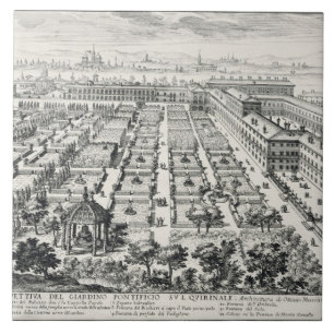 Gärten des Quirinale, von 'Li Giardini di Rom Fliese
