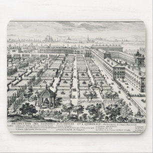Gärten des Quirinale, von 'Li Giardini di Rom Mousepad