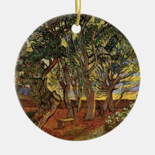 Garten des Saint-Paul-Hospitals von Vincent van Go Keramik Ornament