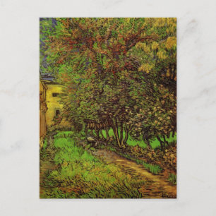 Garten des Saint-Paul-Hospitals von Vincent van Go Postkarte