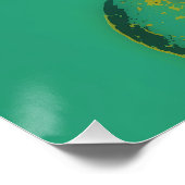 Garten des schlafenden Riesen Poster (Ecke)