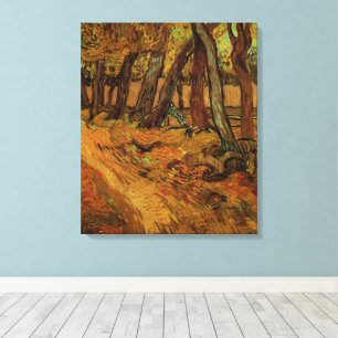 Garten des St. Pauls-Hospitals Figur nach Vincent  Leinwanddruck