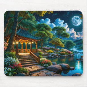 Garten des "Stille Nacht Mouse Pad" (1) Mousepad