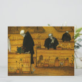 Garten des Todes (von Hugo Simberg) Karte (Stehend Vorderseite)