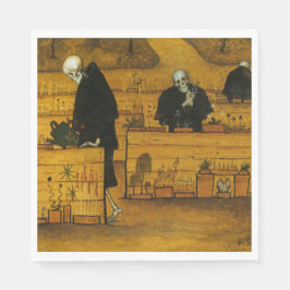 Garten des Todes (von Hugo Simberg) Serviette