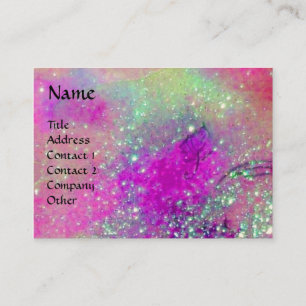 GARTEN DES VERLORENEN SCHADOWS-BUTTERFLY-MONOGRAMM VISITENKARTE