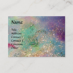 GARTEN DES VERLORENEN SCHADOWS-BUTTERFLY-MONOGRAMM VISITENKARTE