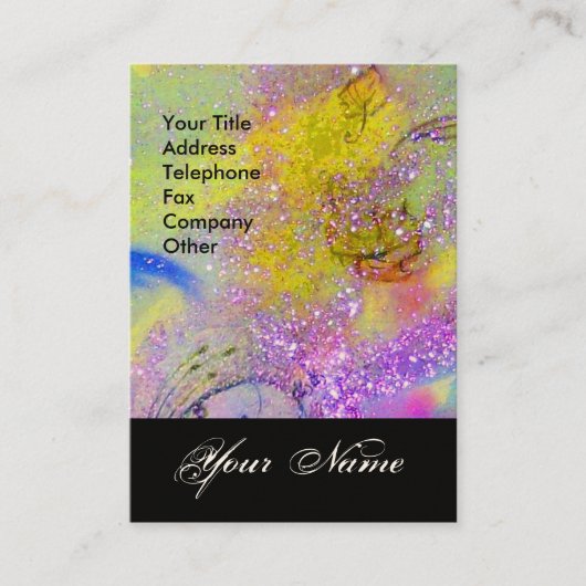 GARTEN DES VERLORENEN STERNSTERNMONOGRAMM 1 VISITENKARTE (Vorderseite)