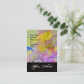 GARTEN DES VERLORENEN STERNSTERNMONOGRAMM 1 VISITENKARTE (Stehend Vorderseite)