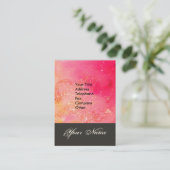 GARTEN DES VERLORENEN STERNSTERNMONOGRAMM 1 VISITENKARTE (Stehend Vorderseite)