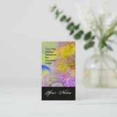 GARTEN DES VERLORENEN STERNSTERNMONOGRAMM 1 VISITENKARTE (Stehend Vorderseite)