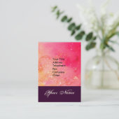 GARTEN DES VERLORENEN STERNSTERNMONOGRAMM 1 VISITENKARTE (Stehend Vorderseite)