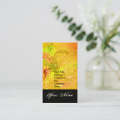 GARTEN DES VERLORENEN STERNSTERNMONOGRAMM 1 VISITENKARTE (Stehend Vorderseite)