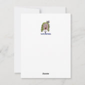 Gärten des Versailles Foto Grüße Karte (Rückseite)