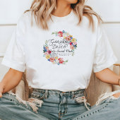 Garten Disco | Junggesellinnenabschied Brautjungfe T-Shirt