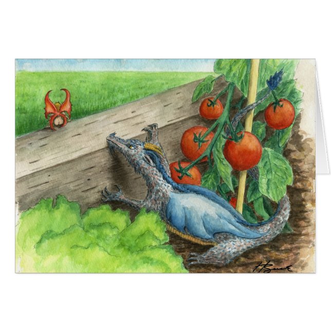 Garten-Drache (Vorderseite (Horizontal))