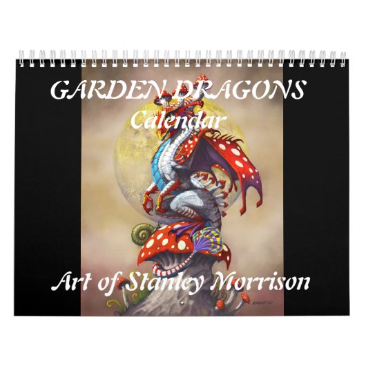 Garten-Drache-Kalender Kalender (Titelbild)