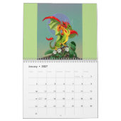 Garten-Drache-Kalender Kalender (Jan 2027)