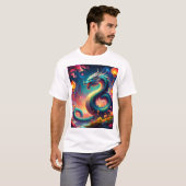 Garten-Drache T-Shirt (Vorne ganz)
