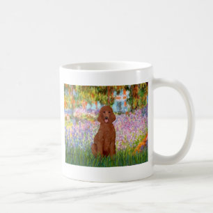 Garten - Dunkelroter Pudel #1 Kaffeetasse