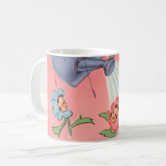 Garten-Dusche Kaffeetasse (Vorderseite Links)