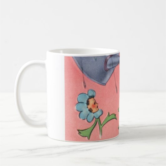 Garten-Dusche Kaffeetasse (Links)