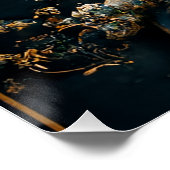 Garten Eden Map, Himmelskartografie Poster (Ecke)