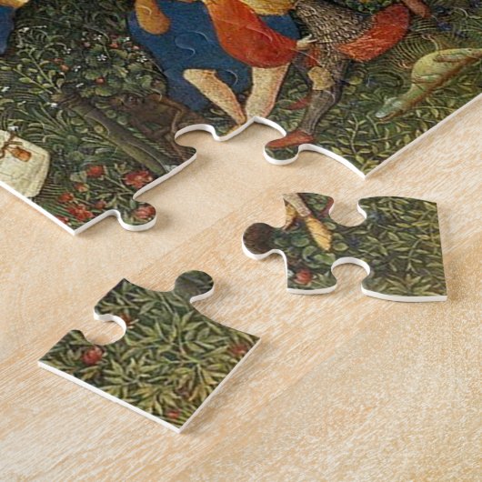 Garten Eden Mittelalter Kunst Puzzle (Seite)