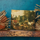 Garten Eden (Öl auf Leinwand) Fotoplatte (Seite)