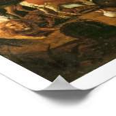 Garten Eden (Öl auf Leinwand) Poster (Ecke)