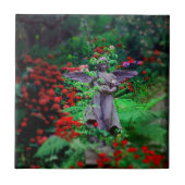 Garten-Engel Fliese (Vorderseite)