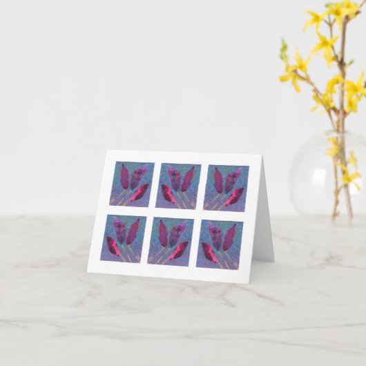 Garten-Engel… Karte (Gelbe Blume)