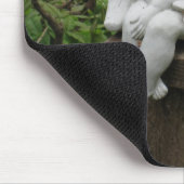 Garten-Engel Mousepad (Ecke)