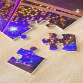 Gärten entlang der Bucht Singapur . Puzzle (Seite)